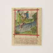 Fischen f.82 Frau-Lat 9333 für Aale, von 'Tacuinum Puzzle (Vertikal)