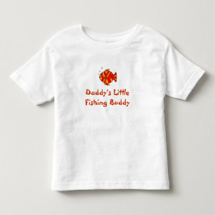 Fischen-Freund Kleinkind T-shirt