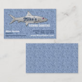 Fischen-Führer-Visitenkarte Visitenkarte (Vorne/Hinten)