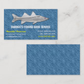 Fischen-Führer-Visitenkarte Visitenkarte (Vorne/Hinten)