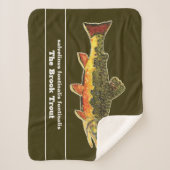 Fischen für Brookie - Bachforelle Fischer Sherpadecke (Vorderseite)