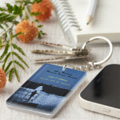 Fischen für immer in unserem Herzen, Gedenkkarte Schlüsselanhänger (Vorderseite rechts)