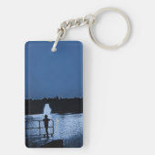 Fischen für immer in unserem Herzen, Gedenkkarte Schlüsselanhänger (Rückseite)