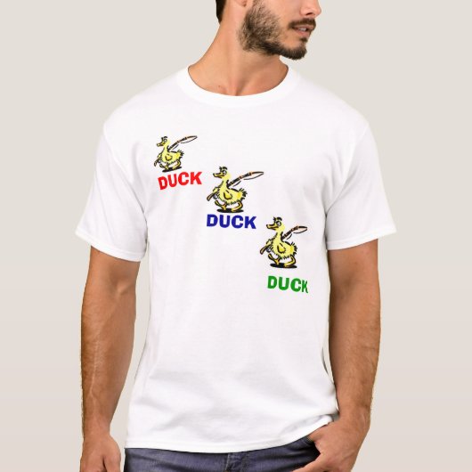 Fischen-Gans, Fischen-Gans, Fischen-Gans, DU… T-Shirt (Vorderseite)