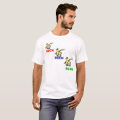 Fischen-Gans, Fischen-Gans, Fischen-Gans, DU… T-Shirt (Vorne ganz)