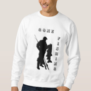 Fischen gegangen sweatshirt
