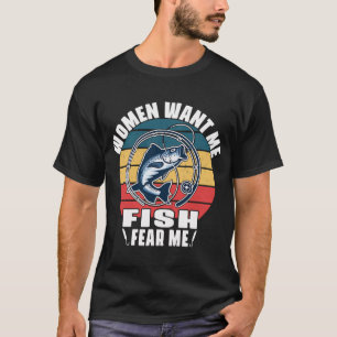 Fischen gegangen T-Shirt