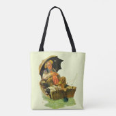 Fischen gegangen tasche (Rückseite)