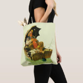 Fischen gegangen tasche (Von Nahem)