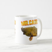 Fischen Herrn Catfish Kaffeetasse (VorderseiteRechts)