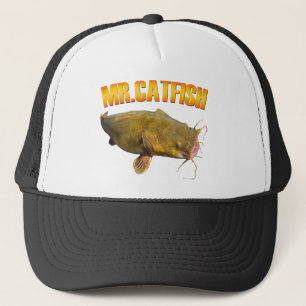 Fischen Herrn Catfish Truckerkappe