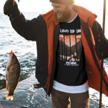 Fischen Hunde Papa Abenteuer Sonnenuntergang