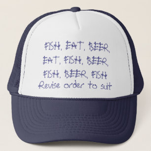 Fischen-Hut Truckerkappe