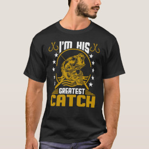 Fischen Ich bin seine Beste Ehefrau für den Fang v T-Shirt