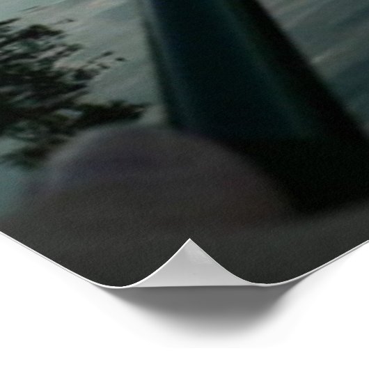 Fischen in der Abendmahlzeit Poster (Ecke)