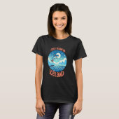 Fischen in Island T-Shirt (Vorne ganz)