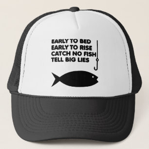 Fischen ist der Funny Ball Cap Trucker Hat Truckerkappe