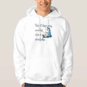 Fischen ist eine Wahnvorstellung Hoodie