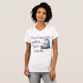 Fischen ist eine Wahnvorstellung T-Shirt (Vorne ganz)