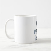 Fischen ist Leben Kaffeetasse (Links)