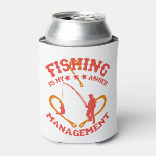 Fischen ist mein Angermanagement Dosenkühler