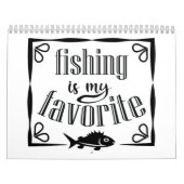 Fischen ist mein Lieblingsziffer Kalender (Titelbild)