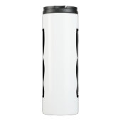 Fischen ist mein Lieblingsziffer Thermosbecher (Rückseite)