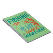 Fischen ist mein Wutmanagement Notizblock (Rechte Seite)