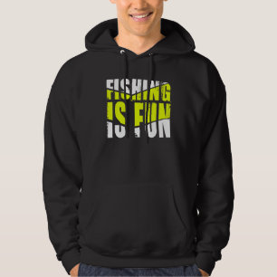 Fischen ist Spaß Hoodie
