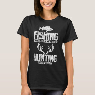 Fischen Jagen  T-Shirt