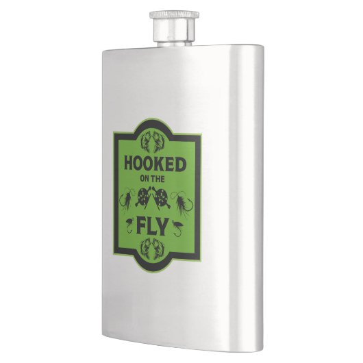 Fischen Kanada Flachmann (Links)