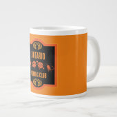 Fischen Kanada Jumbo-Tasse (Vorderseite Rechts)