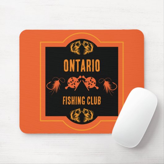 Fischen Kanada Mousepad (Mit Mouse)