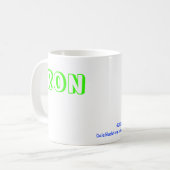 Fischen-Karikatur-Tasse 11b Kaffeetasse (Vorderseite Links)