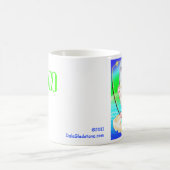 Fischen-Karikatur-Tasse 11b Kaffeetasse (Mittel)