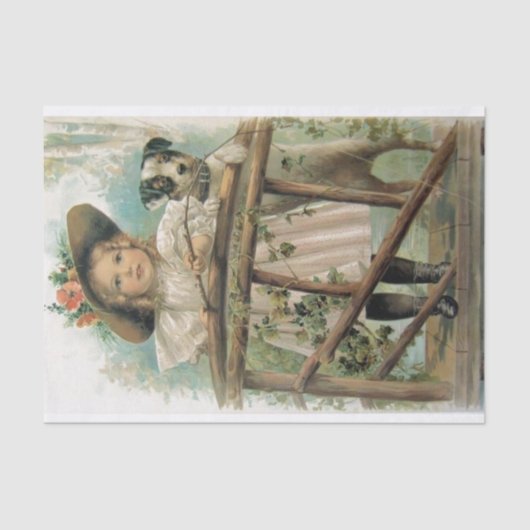 Fischen-Kumpel Seidenpapier (Vorderseite)