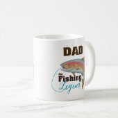 Fischen-Legenden-Tasse, fertigen Vater, Großvater, Kaffeetasse (VorderseiteRechts)