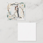 Fischen Lover Gruß Hochzeit Mitteilungskarte (Vorne/Hinten)