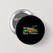 Fischen Lover Matching Weihnachtsmannmütze Eels Fi Button (Vorne & Hinten)