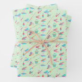 Fischen Lure Rod Pattern Sport Geschenkpapier Set (Beispiel)