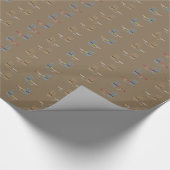 Fischen Lures Geschenkpapier (Ecke)