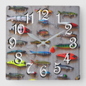 Fischen Lures Man Höhle Uhr für Fischer (Vorderseite)