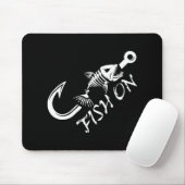 Fischen Lustige Angler Vatertag Mousepad (Mit Mouse)
