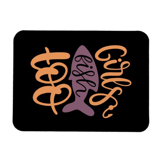 Fischen Magnet (Horizontal)