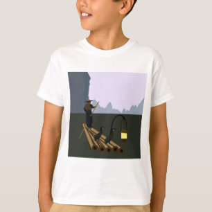 Fischen mit Kormoranen T-Shirt
