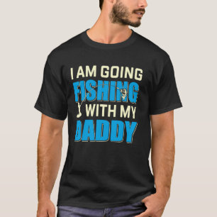 Fischen mit meinem Daddy-Design T-Shirt
