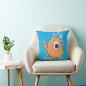 Fischen mit scharfen Zähnen Kissen (Stuhl )