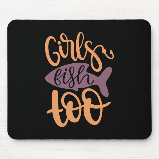 Fischen Mousepad (Vorne)