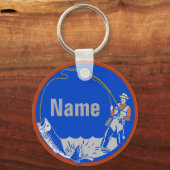 Fischen, Name oder Schlüsselanhänger hinzufügen (Vorderseite)