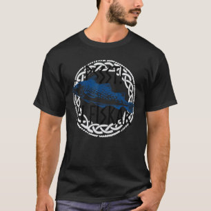 Fischen Norwegen Angeln Finnland Angeln Skandinavi T-Shirt